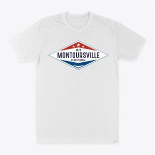 Montoursville Pennsylvania Diamond Star Classic Dad T-Shirt