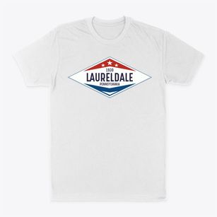 Laureldale Pennsylvania Diamond Star Classic Dad T-Shirt
