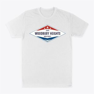 Woodbury Heights New Jersey Diamond Star Classic Dad T-Shirt