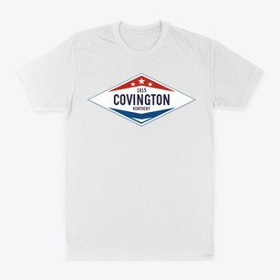 Covington Kentucky Diamond Star Classic Dad T-Shirt