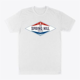 Spring Hill Tennessee Diamond Star Classic Dad T-Shirt