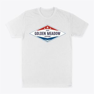 Golden Meadow Louisiana Diamond Star Classic Dad T-Shirt
