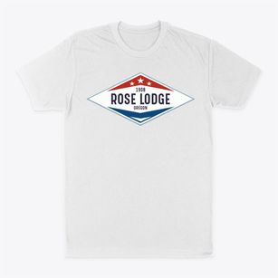 Rose Lodge Oregon Diamond Star Classic Dad T-Shirt