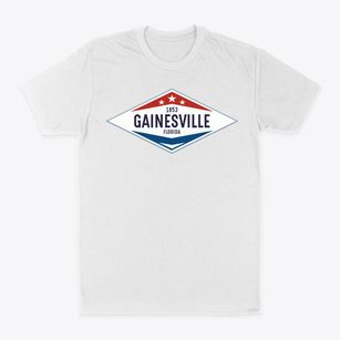 Gainesville Florida Diamond Star Classic Dad T-Shirt