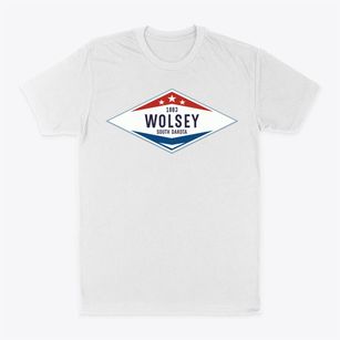 Wolsey South Dakota Diamond Star Classic Dad T-Shirt