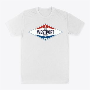 Westport Oregon Diamond Star Classic Dad T-Shirt