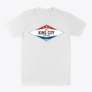 King City California Diamond Star Classic Dad T-Shirt