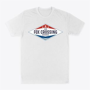 Fox Crossing Wisconsin Diamond Star Classic Dad T-Shirt