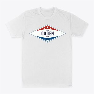 Ogden Utah Diamond Star Classic Dad T-Shirt