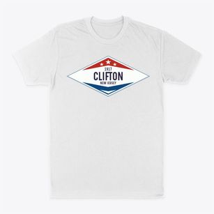 Clifton New Jersey Diamond Star Classic Dad T-Shirt