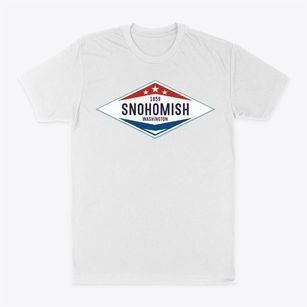 Snohomish Washington Diamond Star Classic Dad T-Shirt