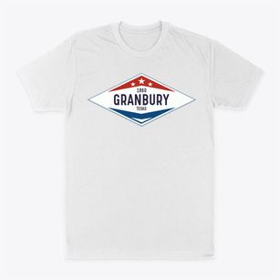 Granbury Texas Diamond Star Classic Dad T-Shirt