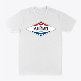 Mahomet Illinois Diamond Star Classic Dad T-Shirt