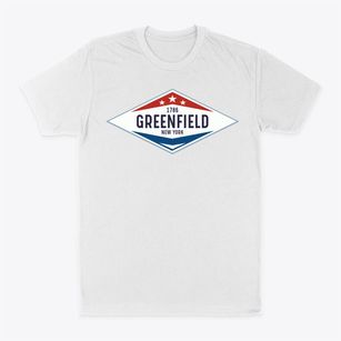 Greenfield New York Diamond Star Classic Dad T-Shirt