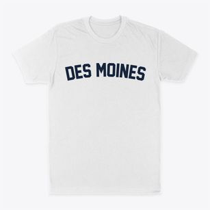 Des Moines Washington Classic Curve Classic Dad T-Shirt