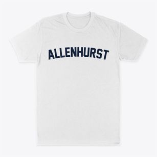 Allenhurst New Jersey Classic Curve Classic Dad T-Shirt
