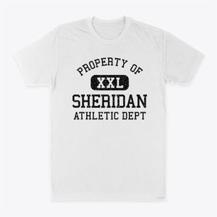 Sheridan Illinois Athletic Dept Classic Dad T-Shirt