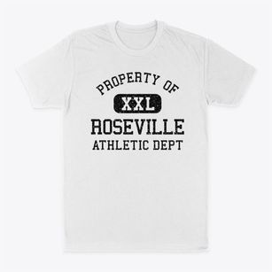 Roseville Minnesota Athletic Dept Classic Dad T-Shirt