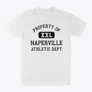 Naperville Illinois Athletic Dept Classic Dad T-Shirt