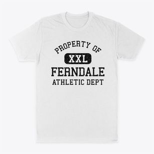 Ferndale Washington Athletic Dept Classic Dad T-Shirt