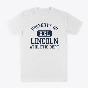 Lincoln Alabama Athletic Dept Classic Dad T-Shirt