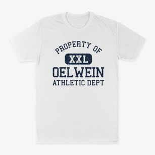 Oelwein Iowa Athletic Dept Classic Dad T-Shirt