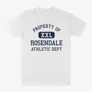 Rosendale New York Athletic Dept Classic Dad T-Shirt