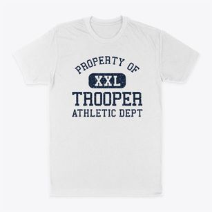 Trooper Pennsylvania Athletic Dept Classic Dad T-Shirt