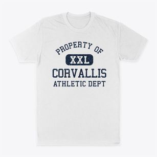 Corvallis Oregon Athletic Dept Classic Dad T-Shirt