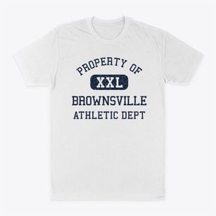 Brownsville Louisiana Athletic Dept Classic Dad T-Shirt