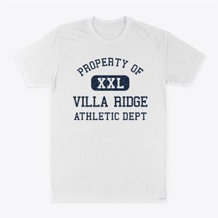 Villa Ridge Missouri Athletic Dept Classic Dad T-Shirt
