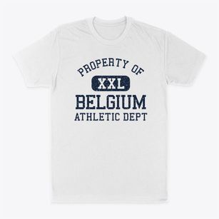Belgium Wisconsin Athletic Dept Classic Dad T-Shirt