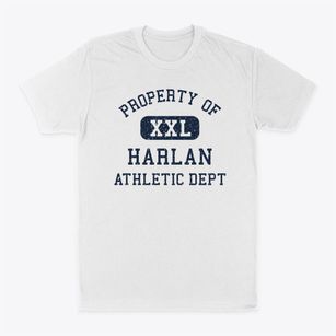 Harlan Kentucky Athletic Dept Classic Dad T-Shirt