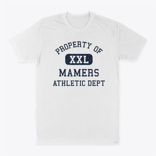 Mamers North Carolina Athletic Dept Classic Dad T-Shirt