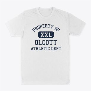 Olcott New York Athletic Dept Classic Dad T-Shirt