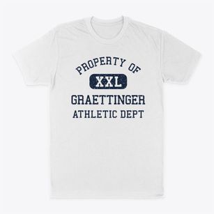 Graettinger Iowa Athletic Dept Classic Dad T-Shirt
