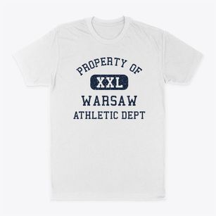 Warsaw Ohio Athletic Dept Classic Dad T-Shirt