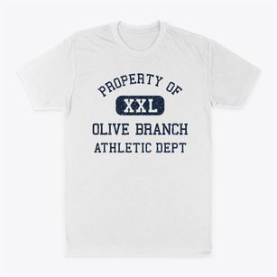 Olive Branch Illinois Athletic Dept Classic Dad T-Shirt