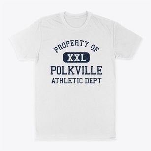 Polkville North Carolina Athletic Dept Classic Dad T-Shirt