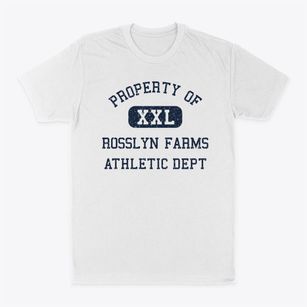 Rosslyn Farms Pennsylvania Athletic Dept Classic Dad T-Shirt