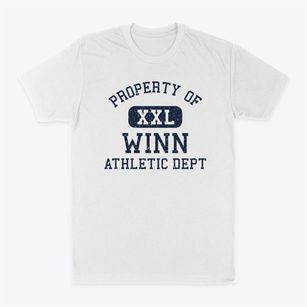 Winn Maine Athletic Dept Classic Dad T-Shirt