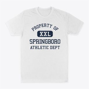 Springboro Ohio Athletic Dept Classic Dad T-Shirt