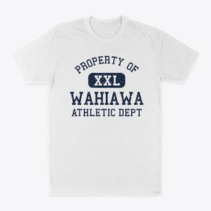 Wahiawa Hawaii Athletic Dept Classic Dad T-Shirt