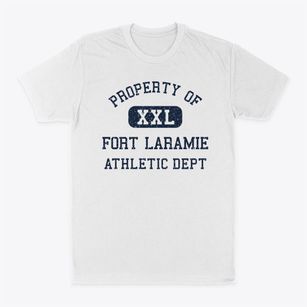 Fort Laramie Wyoming Athletic Dept Classic Dad T-Shirt