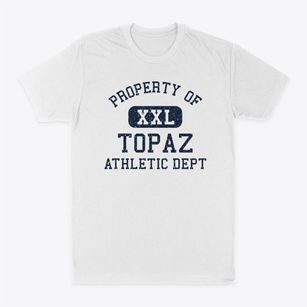 Topaz California Athletic Dept Classic Dad T-Shirt