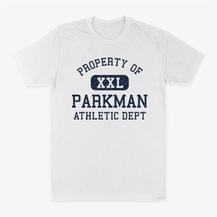 Parkman Wyoming Athletic Dept Classic Dad T-Shirt