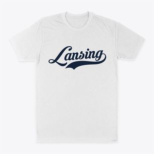 Lansing Michigan Vintage Team Classic Dad T-Shirt