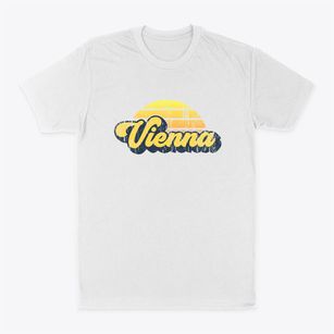Vienna New York Sublime Sunset Classic Dad T-Shirt