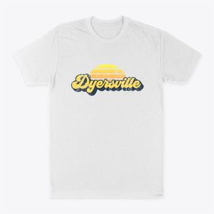 Dyersville Iowa Sublime Sunset Classic Dad T-Shirt