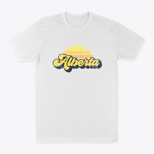 Alberta Virginia Sublime Sunset Classic Dad T-Shirt